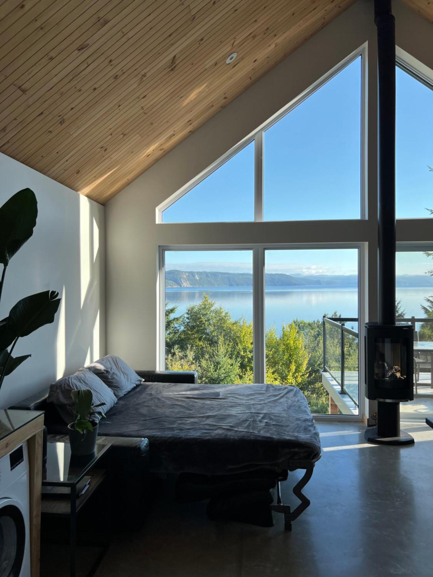 Magical Loft : Breathtaking View & Cozy Fireplace Chicoutimi Buitenkant foto